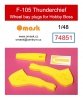 Omask 74851 F-105 Thunderchief wheel bay plugs (for Hobby Boss 80332, 80333 ) 1/48